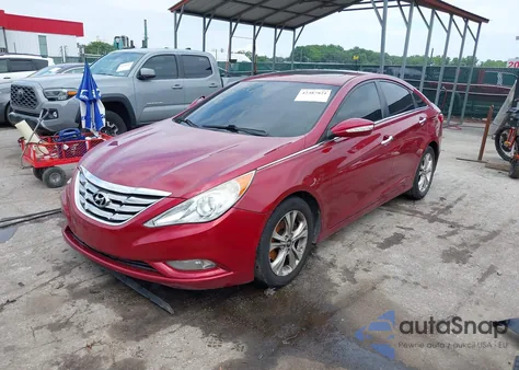2011 Hyundai Sonata Limited from USA, damaged, VIN 5NPEC4AC5BH224061